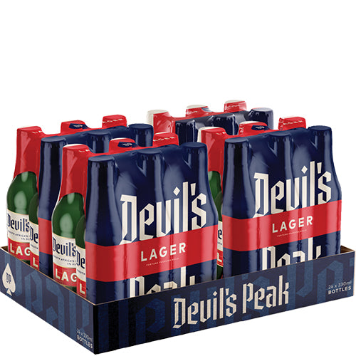 Devils Peak Lager 330ml Nrb X 24 Dry Dock Liquor 1379